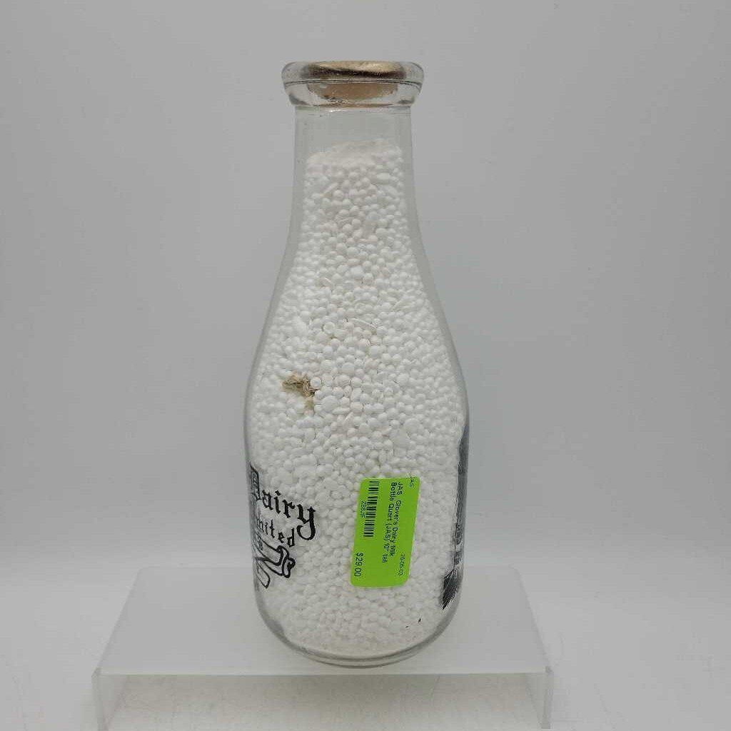 Glover's Dairy Milk Bottle Quart (JAS)