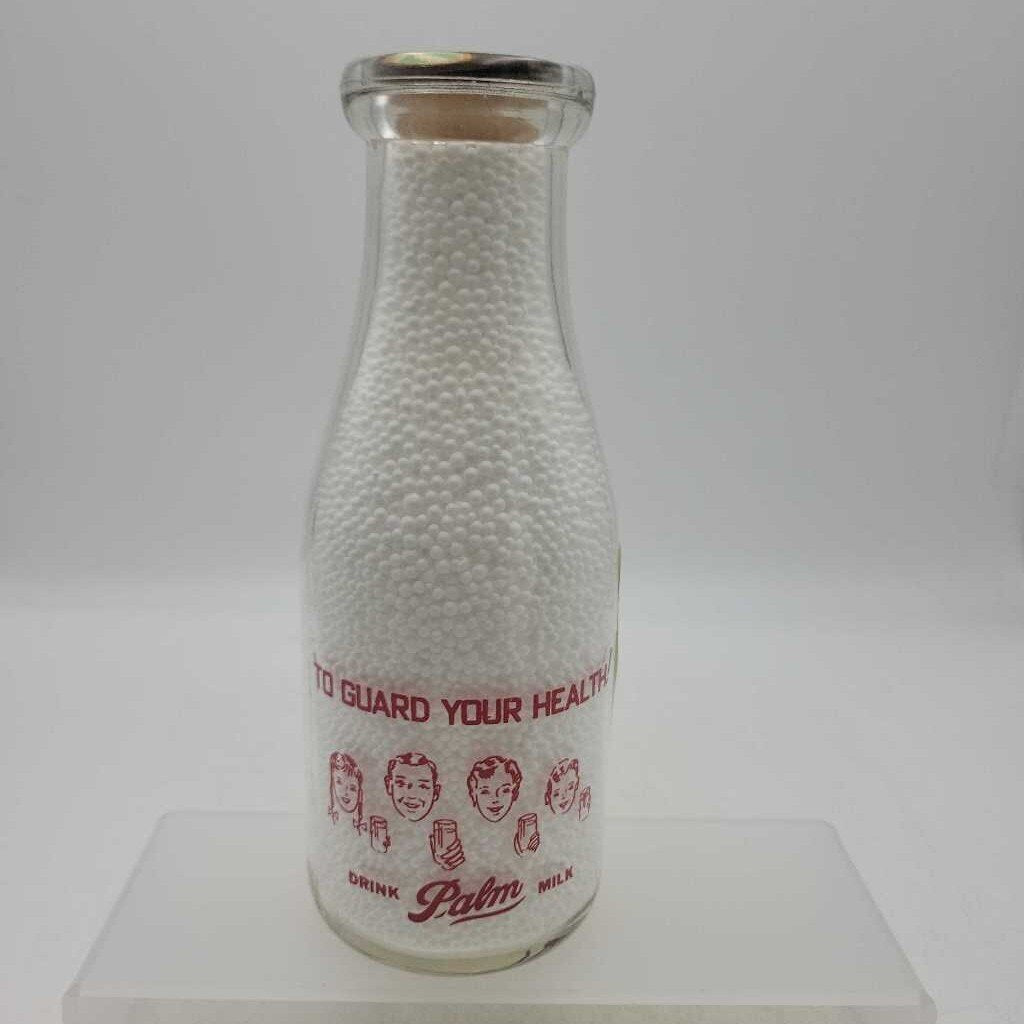 Palm Dairies Milk Cream Dairy Bottle To Guard your Health(JAS)