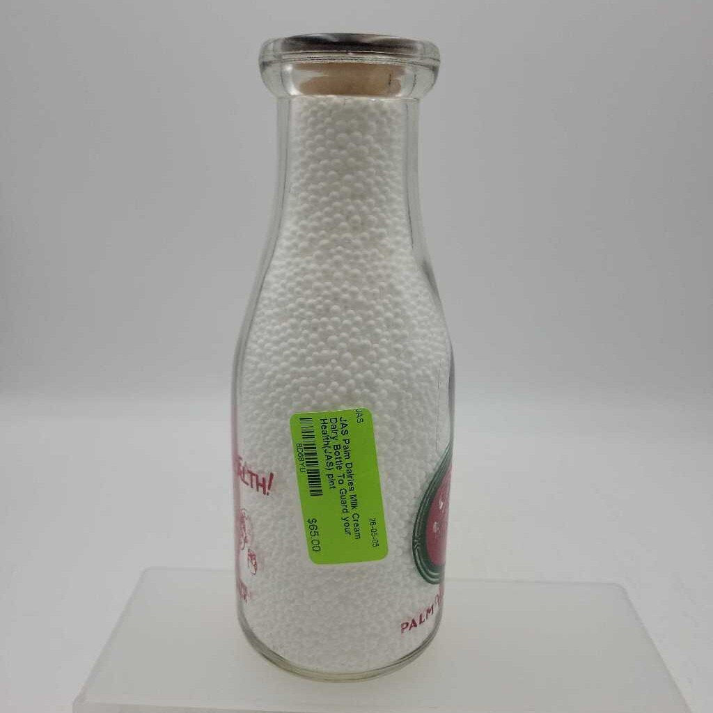 Palm Dairies Milk Cream Dairy Bottle To Guard your Health(JAS)