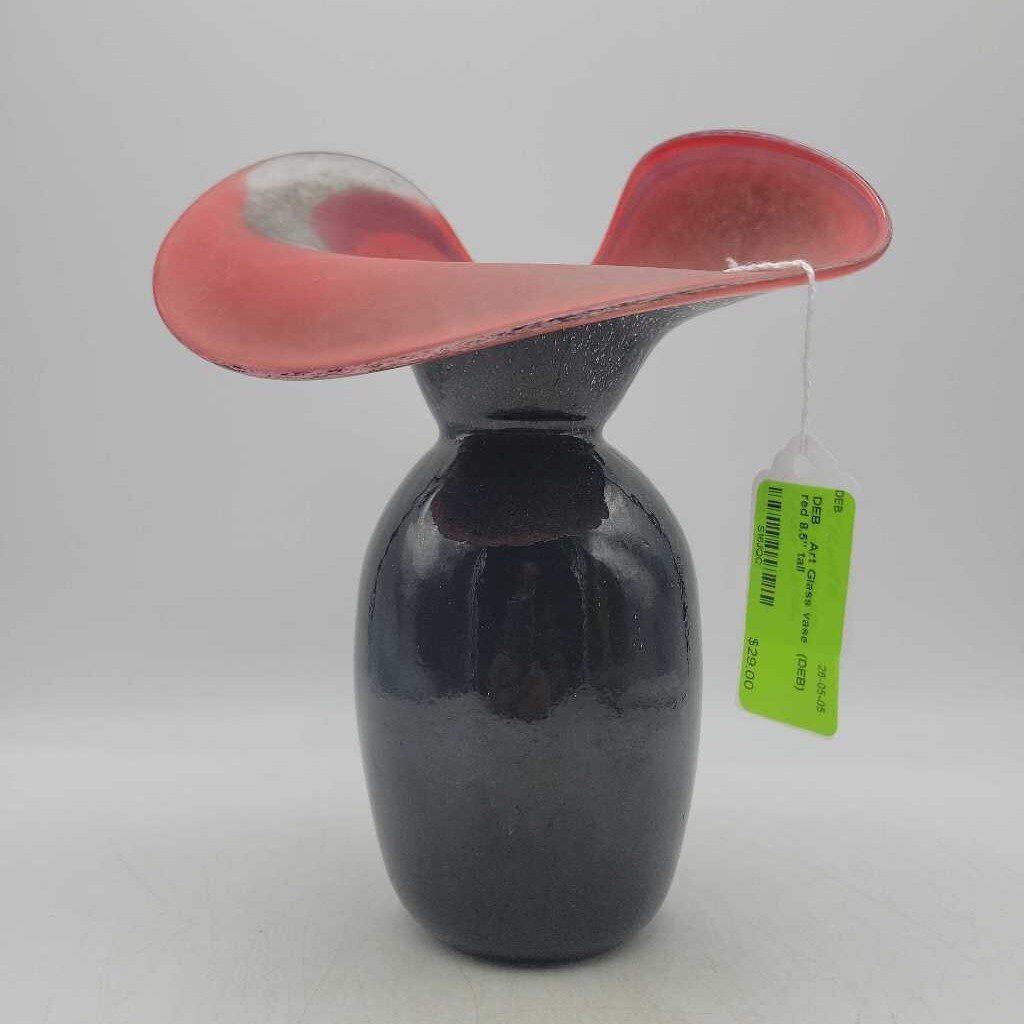 Art Glass vase (DEB)