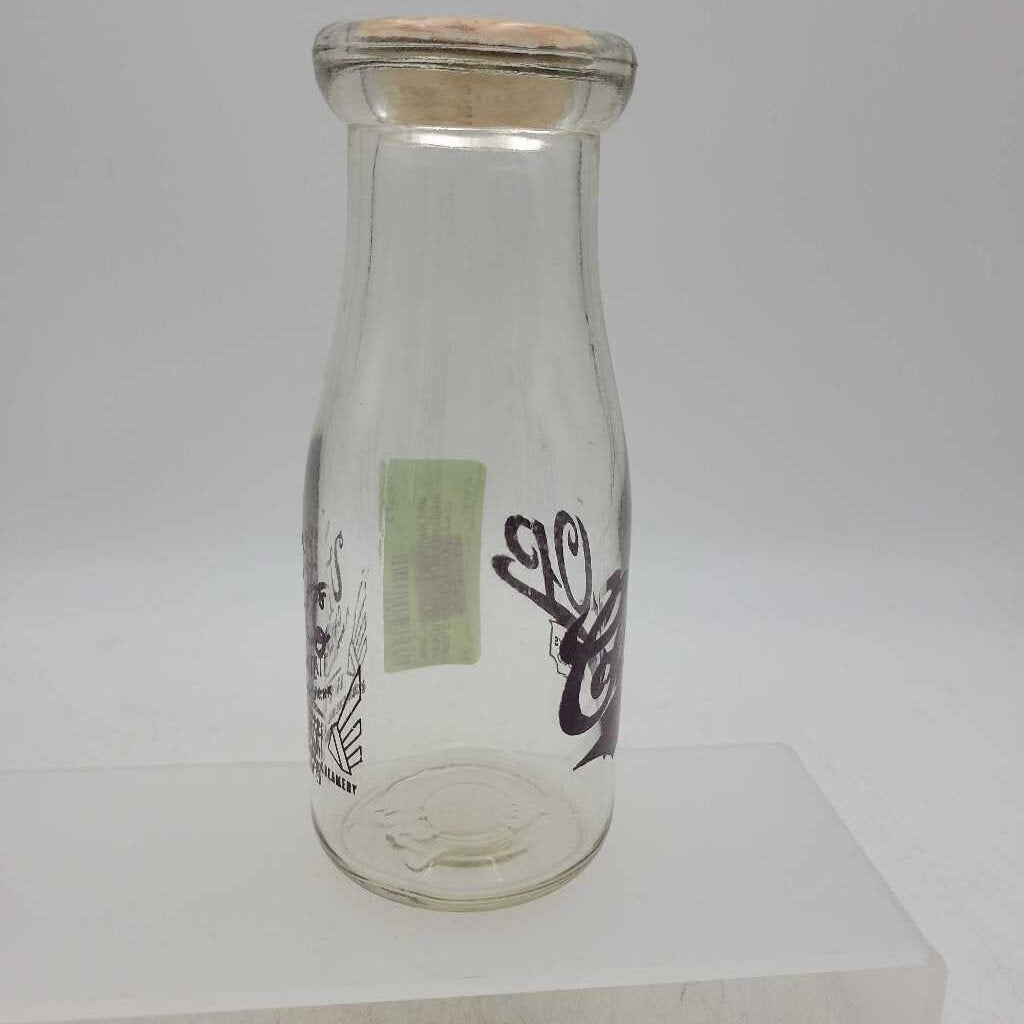 Co Op Saskatchewan Milk Bottle Vi Co Chocolate milk variant (JEF) Half pint