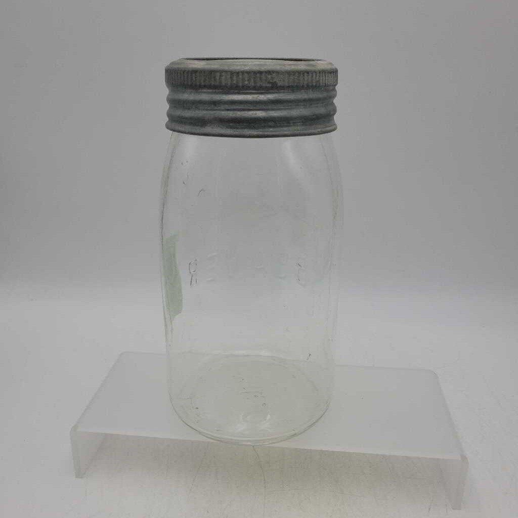 Quart Beaver Canning sealer Jar # 10 base (JEF)