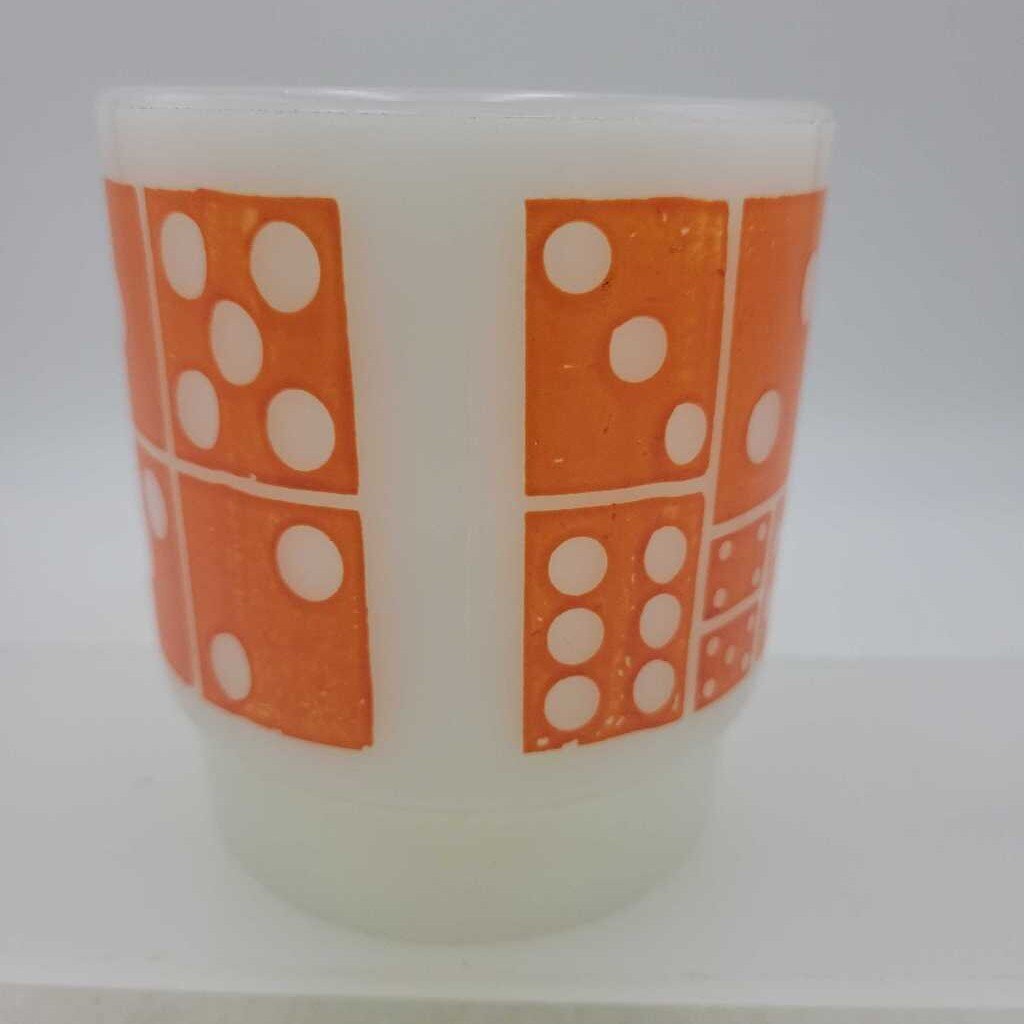 Fire King Domino mug (DEB)
