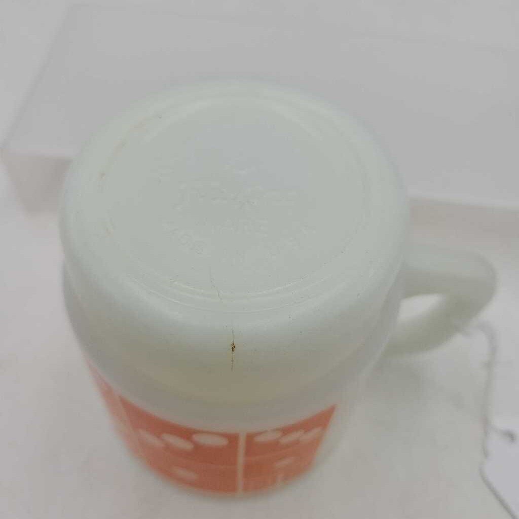 Fire King Domino mug (DEB)