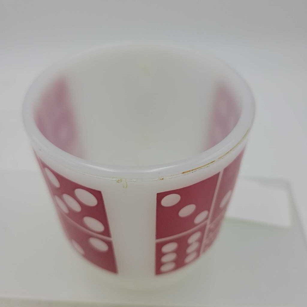 Fire King Domino mug (DEB)