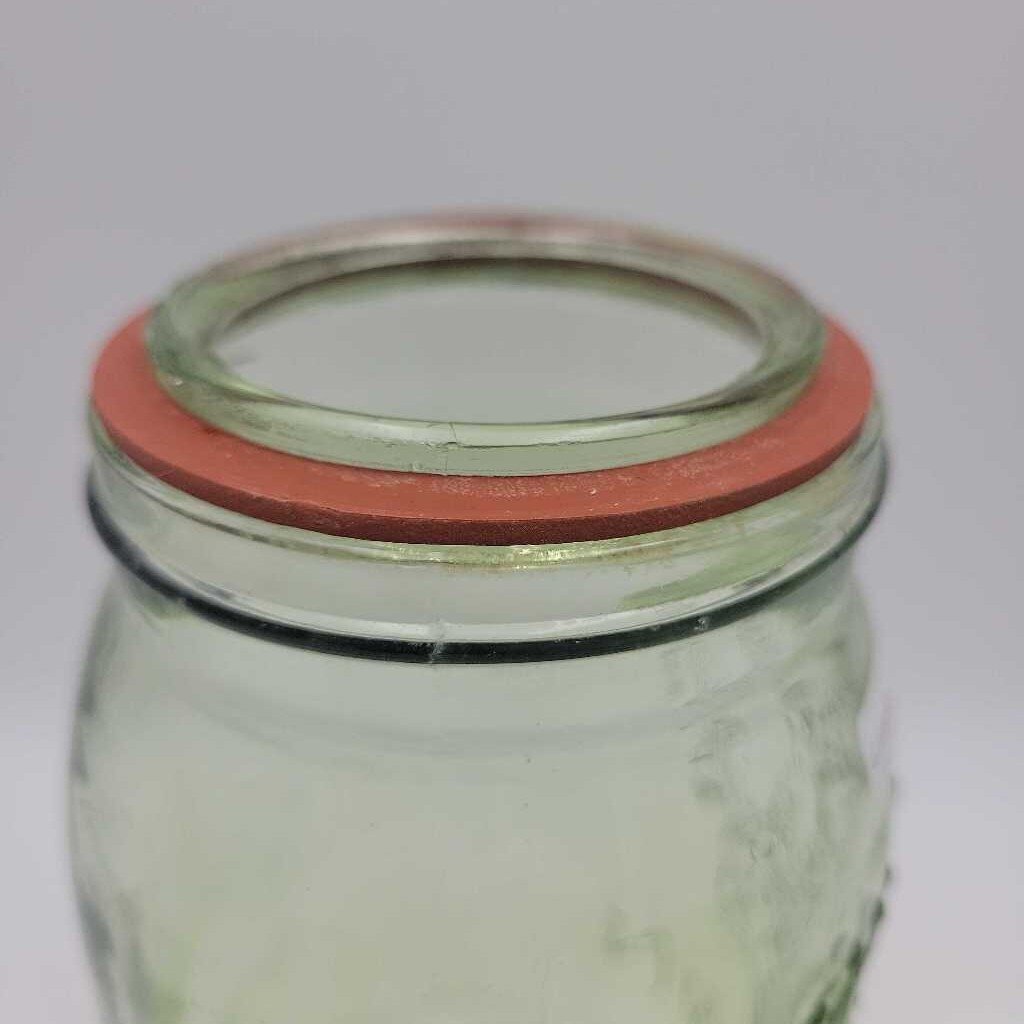 Crown Quart Jar Lime Green (JEF)