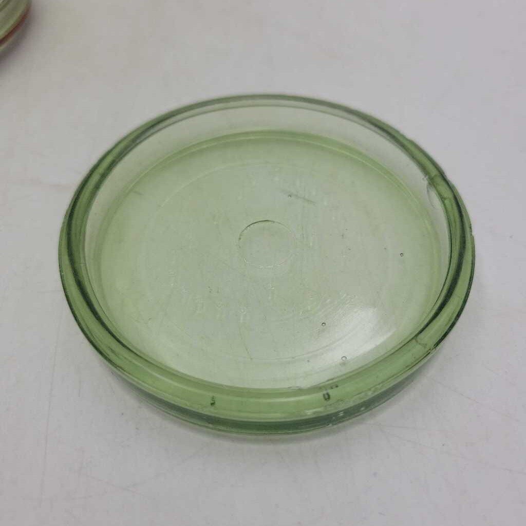 Crown Quart Jar Lime Green (JEF)