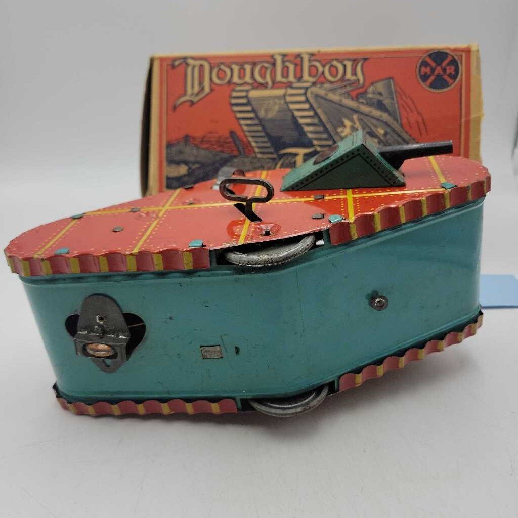 1930s Marx Doughboy Tank w/box (DR)