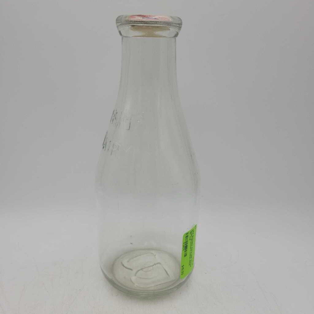 Brittan's dairy Milk Bottle Quart Brantford (JAS)