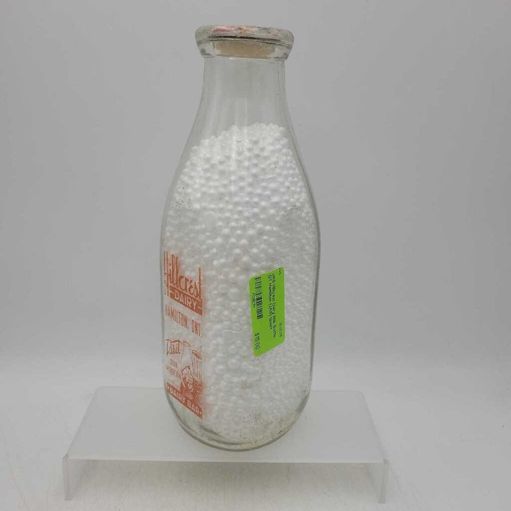 Hillcrest Dairy Milk Bottle QT Hamilton (JAS)