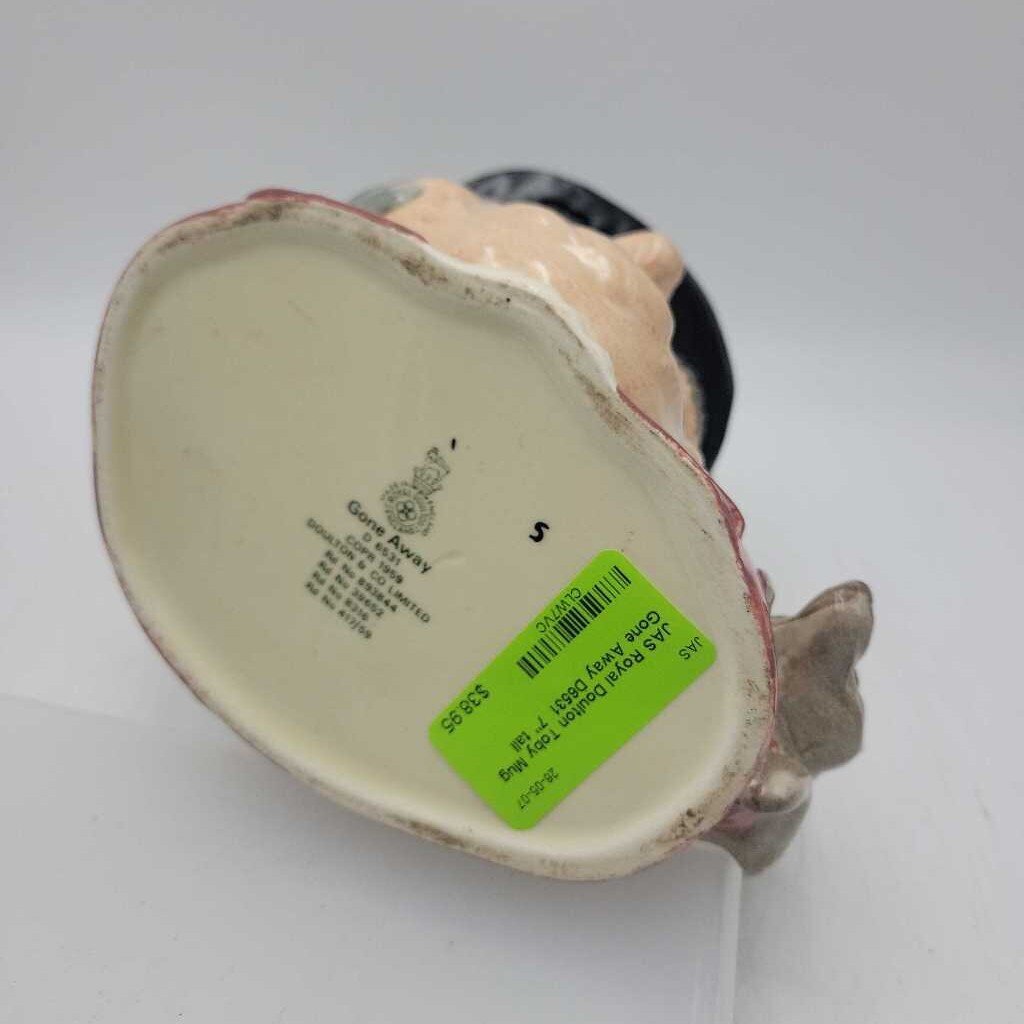 Royal Doulton Toby Mug Gone Away D6531
