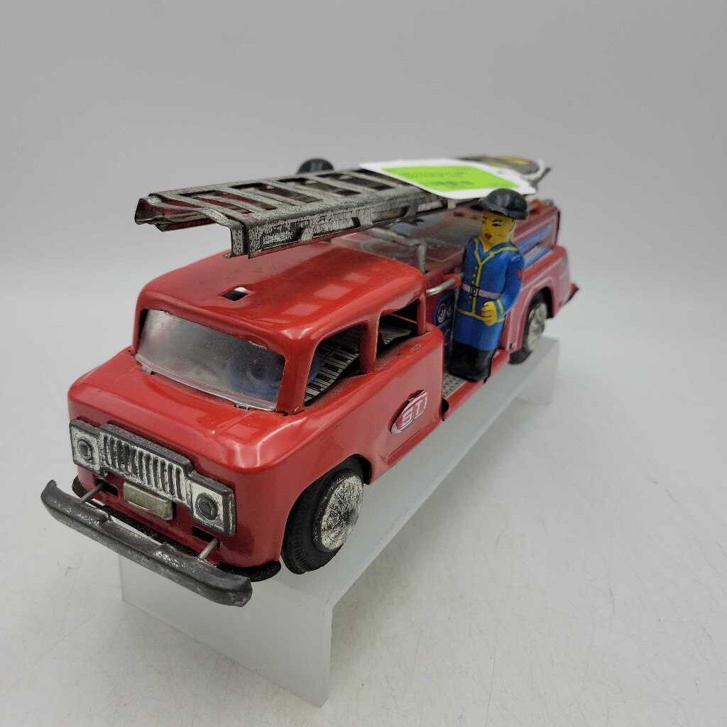 Tin Fire Truck 1950s (GEC)