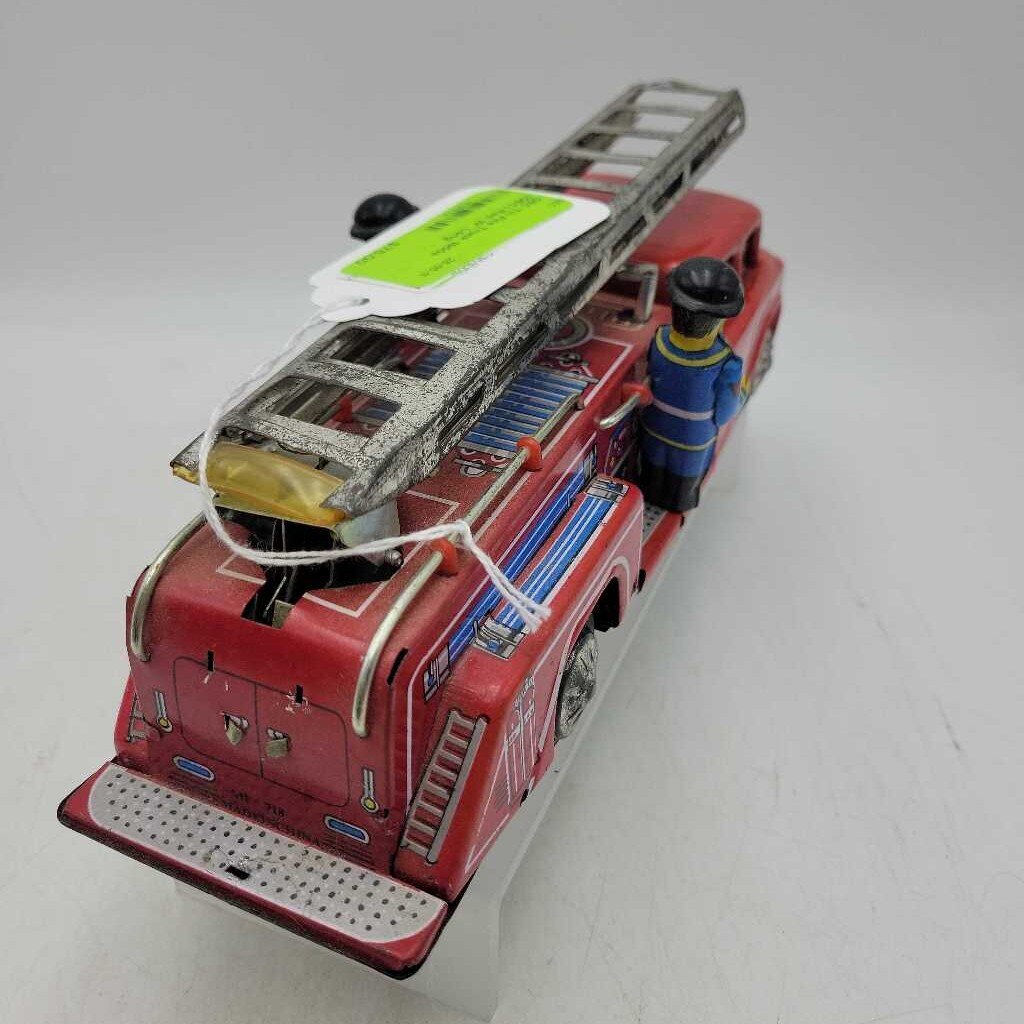 Tin Fire Truck 1950s (GEC)