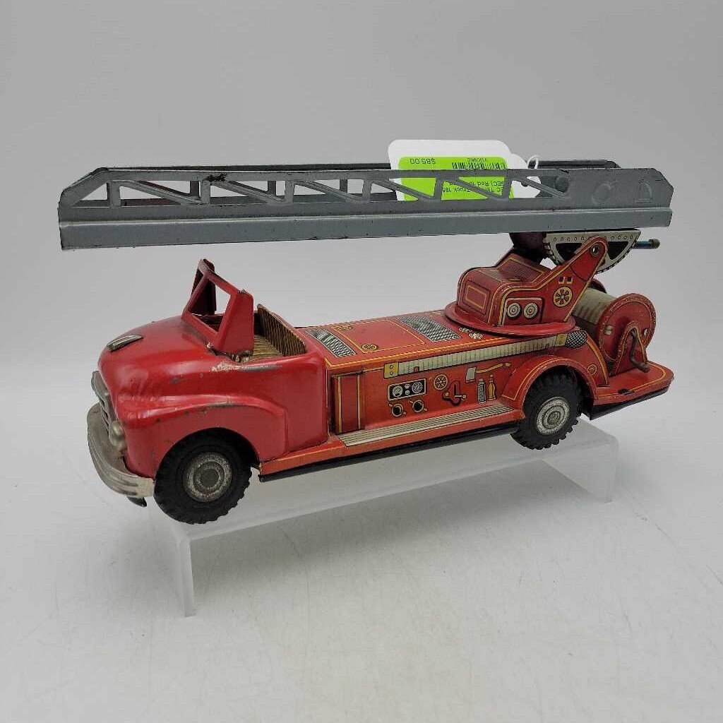 Tin Fire Truck 1950s (GEC)