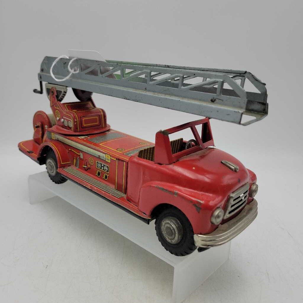 Tin Fire Truck 1950s (GEC)