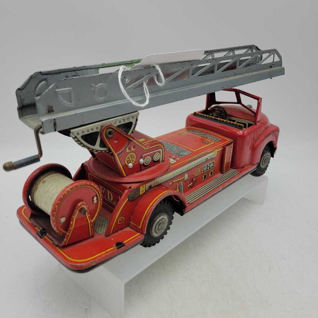 Tin Fire Truck 1950s (GEC)