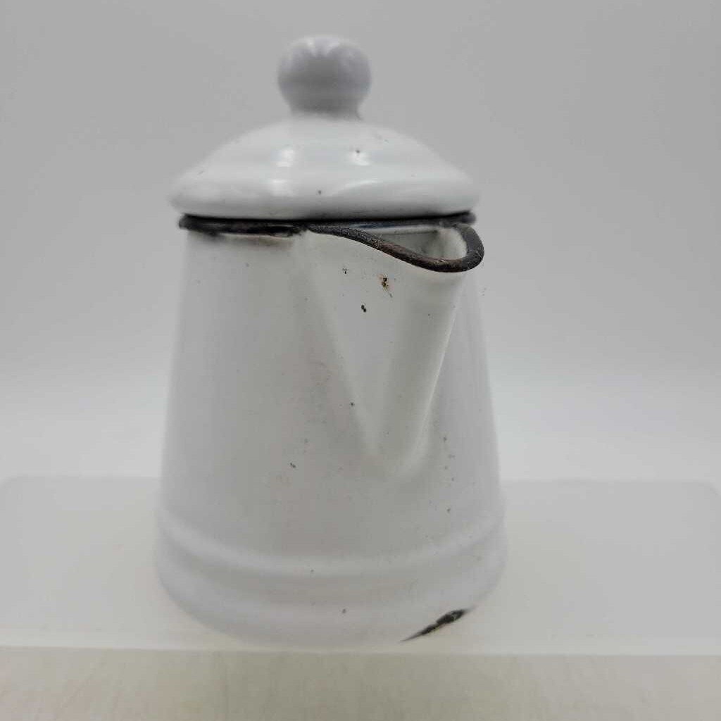 Enamel Ware Mini Coffee Pot (JL)