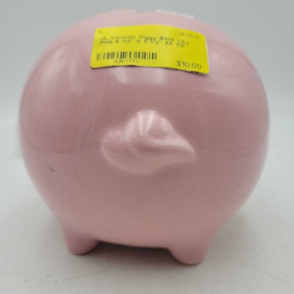 Ceramic Piggy Bank (JL)