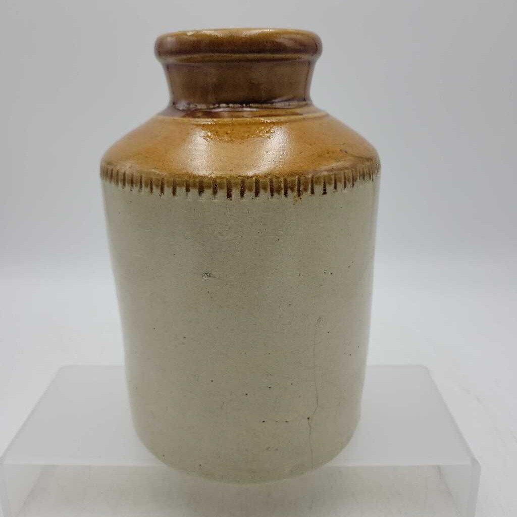 Antique Pottery Jar Crock Brantford Stoneware (JEF)