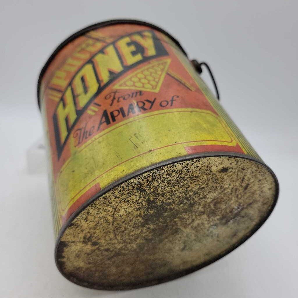 Pure Honey Tin Pail 8 lbs (Jef)
