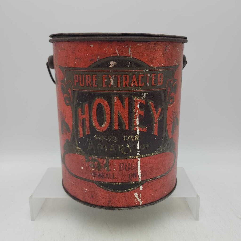 Pure Extracted Honey Tin Pail Hensall (Jef)