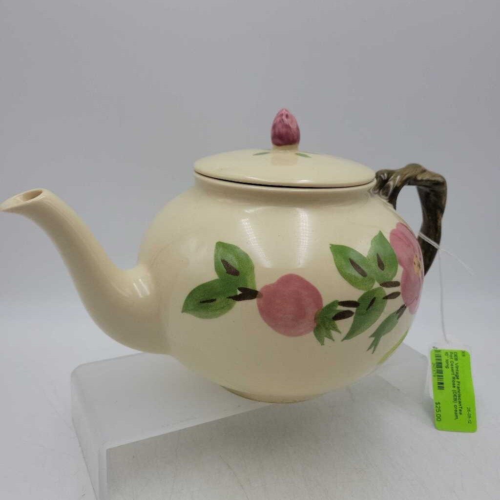 Vintage FranciscanTea Pot Desert Rose (DEB)