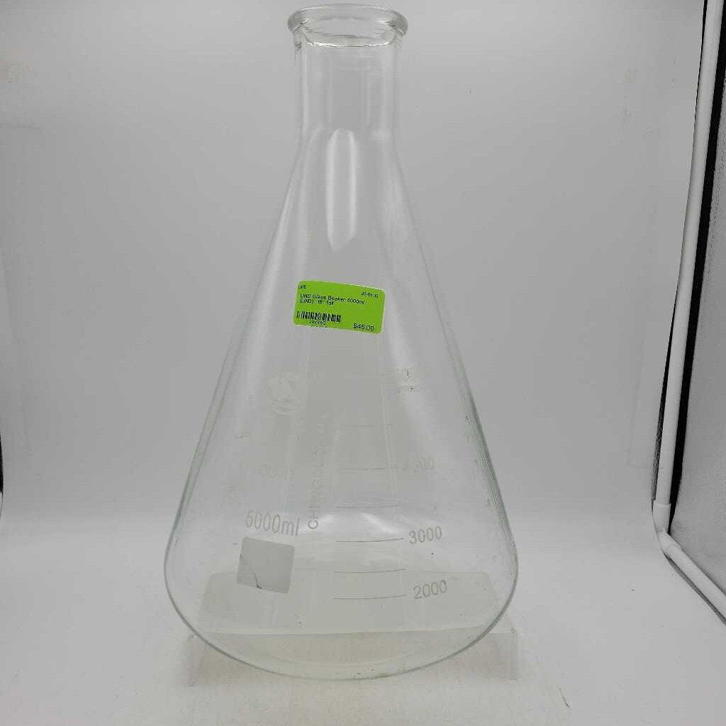 Glass Beaker 5000ml (LIND)