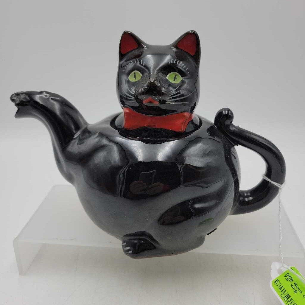 Black Cat Tea Pot (DEB)