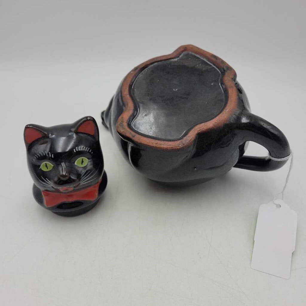 Black Cat Tea Pot (DEB)
