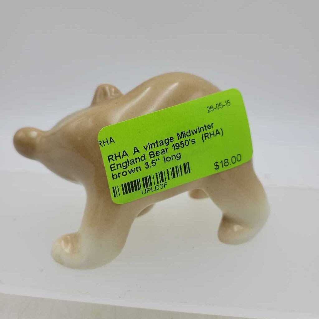 A vintage Midwinter England Bear 1950's (RHA)