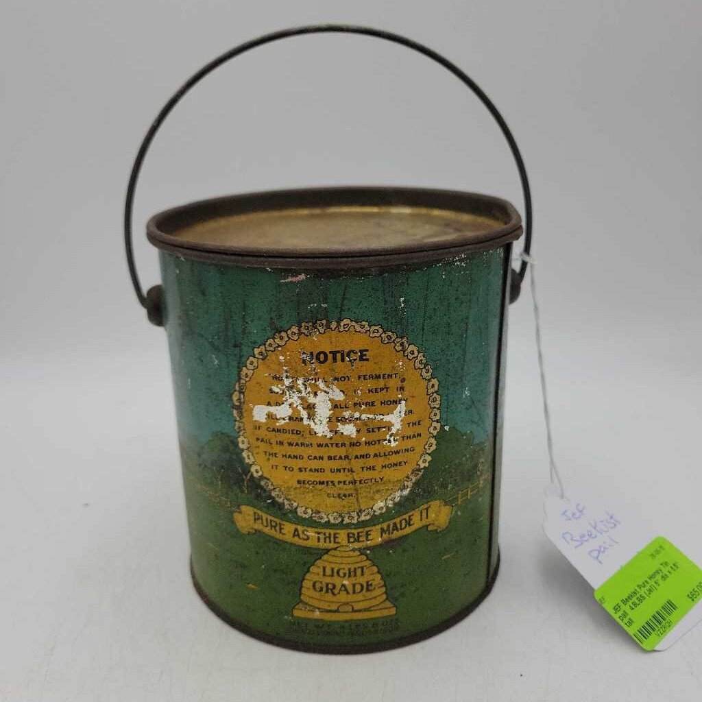 Beekist Pure Honey Tin pail 4.8LBS (Jef)