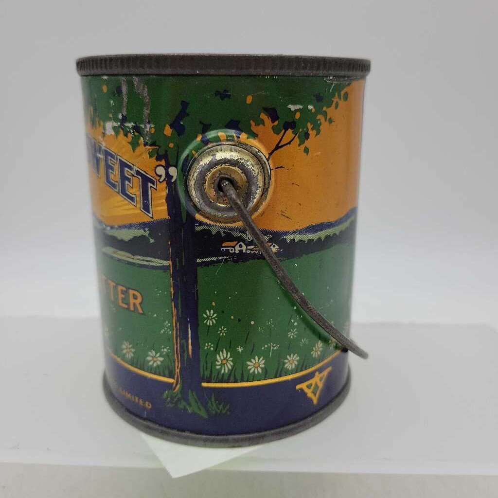Meadow Sweet Peanut Butter Tin Pail Montreal (JEF)