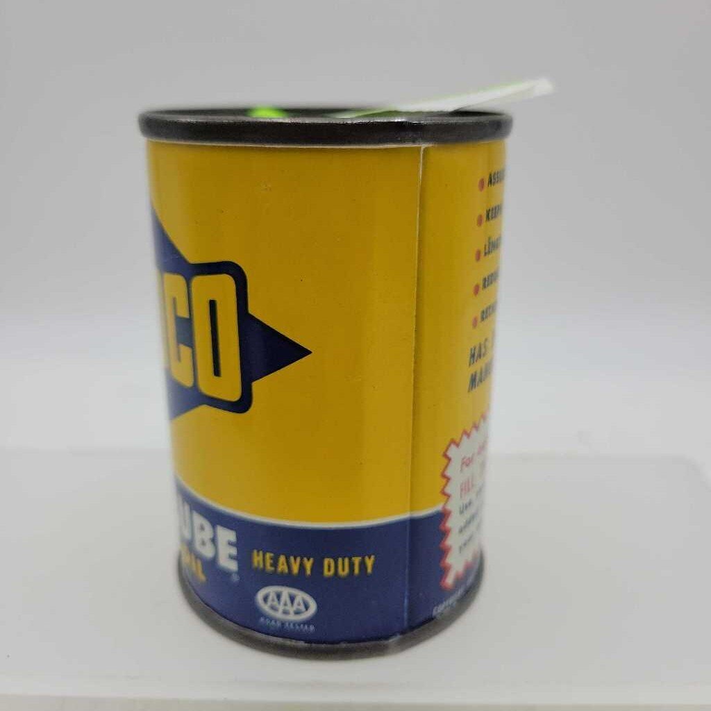 Sunoco Dynalube Motor oil Tin Coin Bank (Jef)