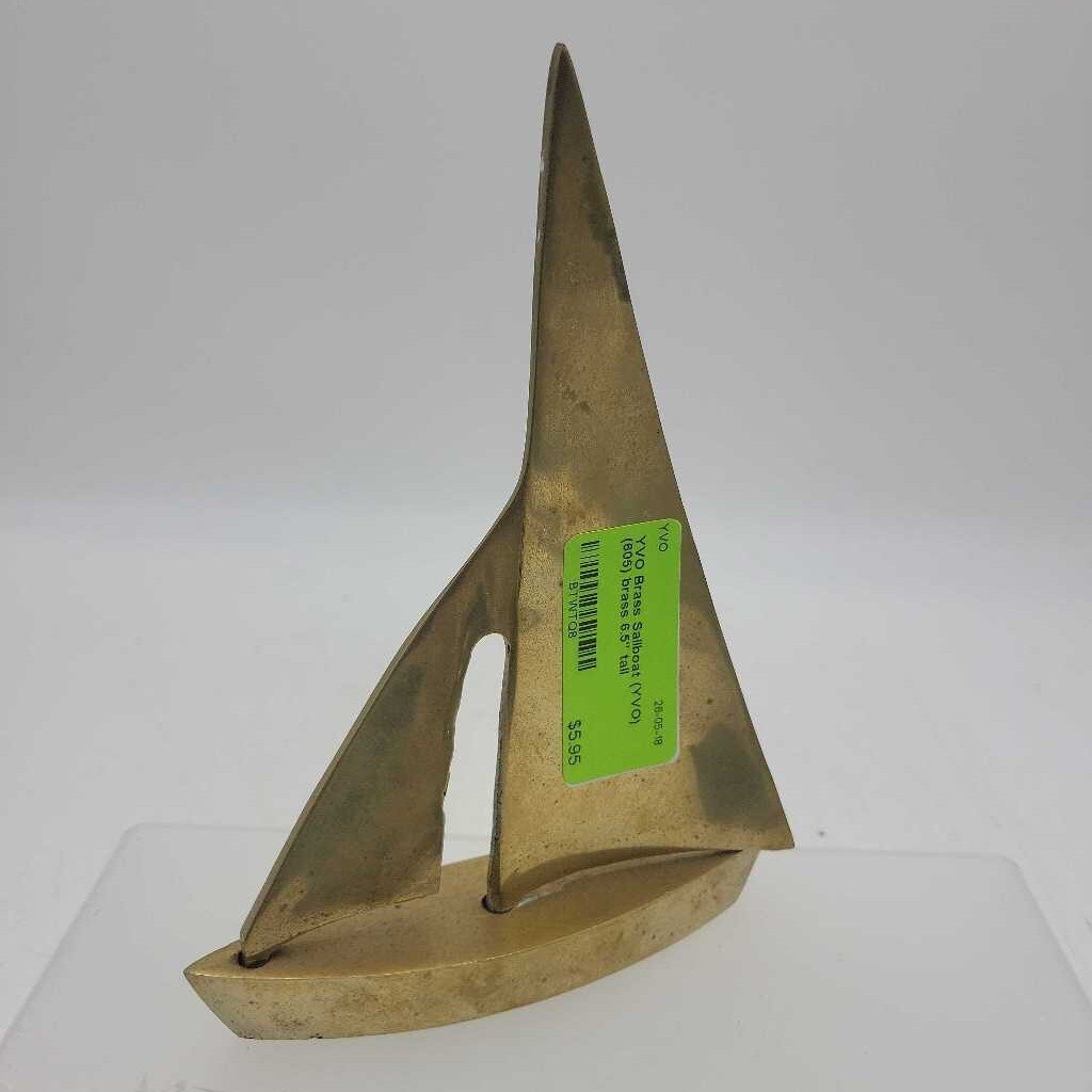 Brass Sailboat (YVO) (605)