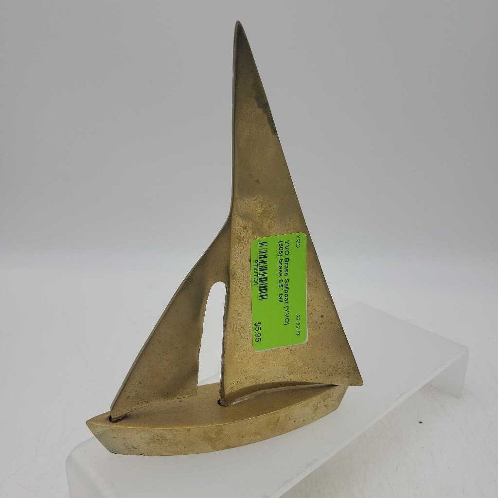 Brass Sailboat (YVO) (605)