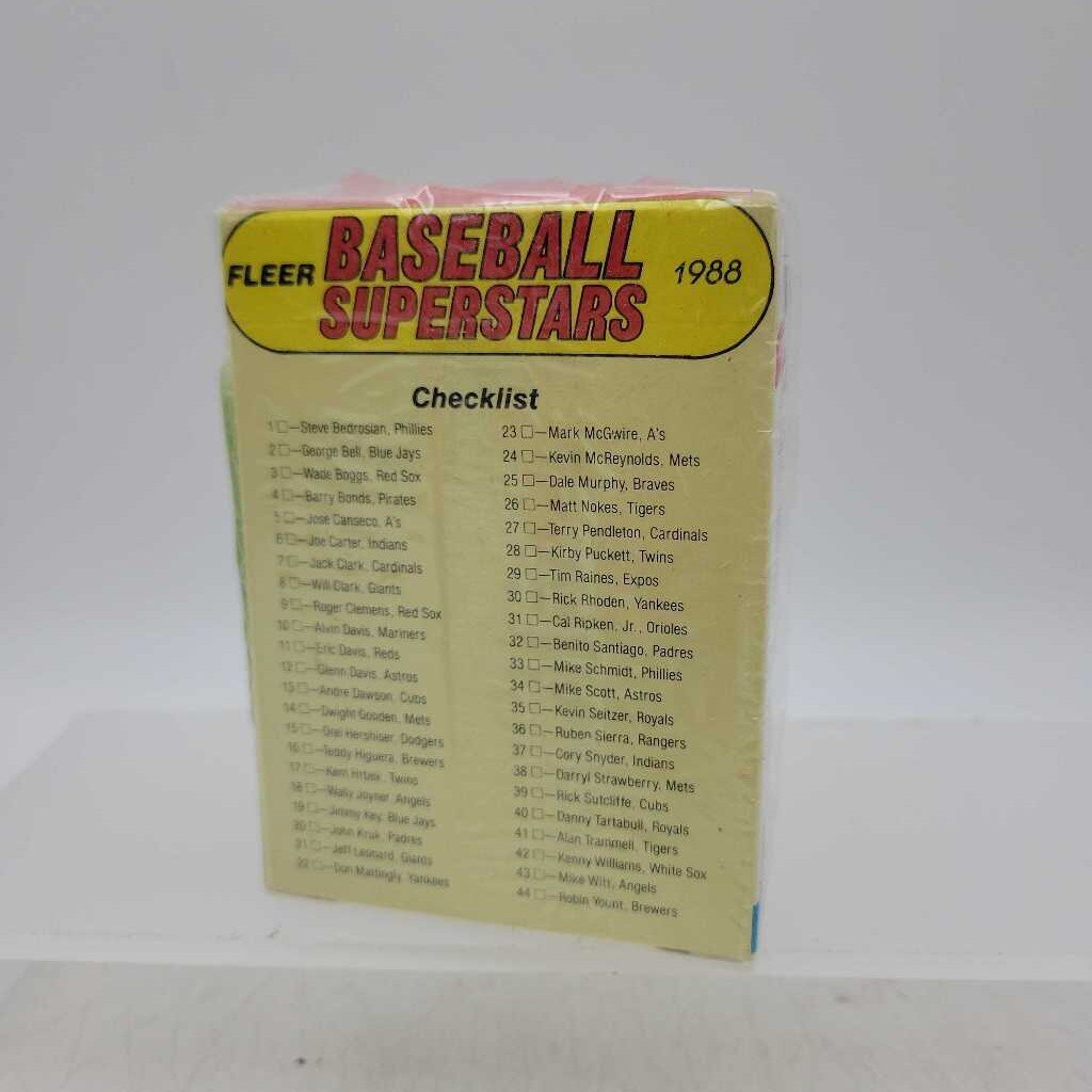 Baseball Superstars 1988 Fleer (JAS)