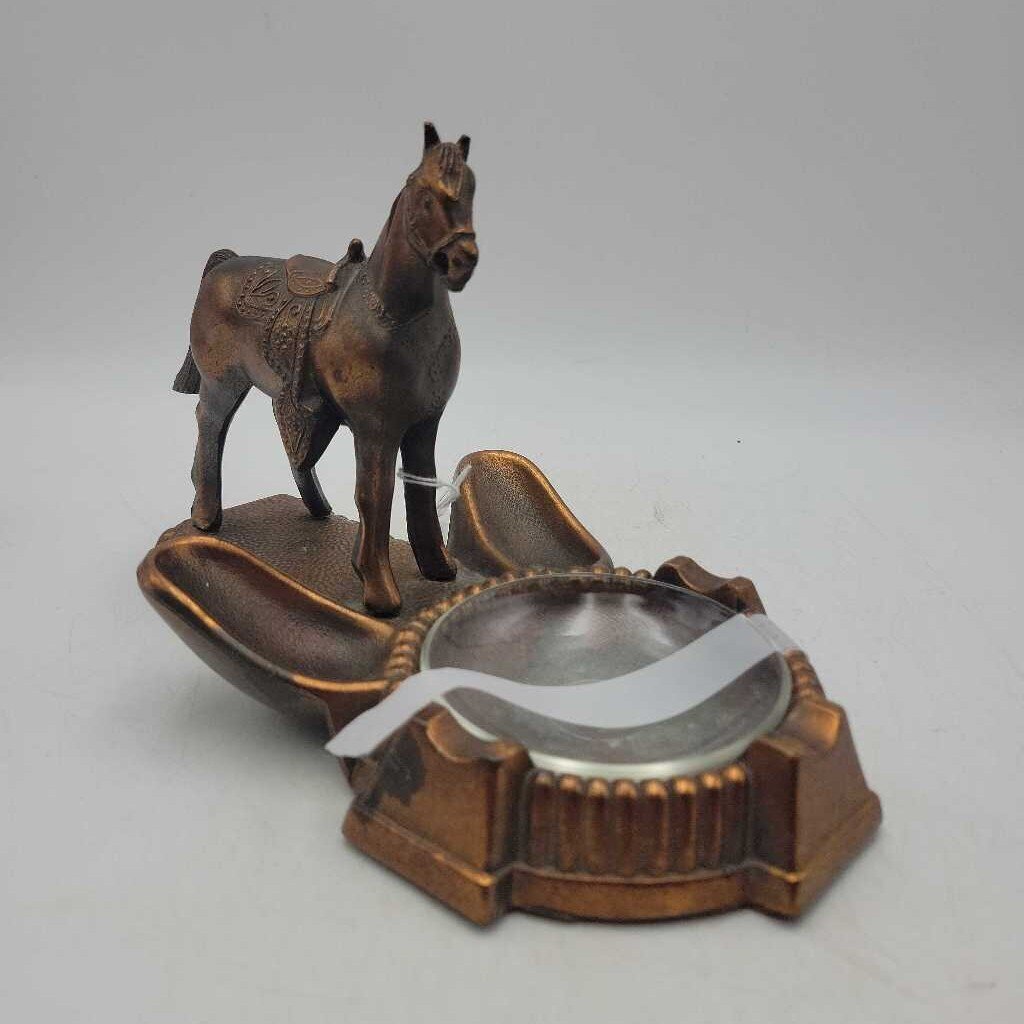 Vintage cast horse Pipe Holder / rest (DMG) 1194