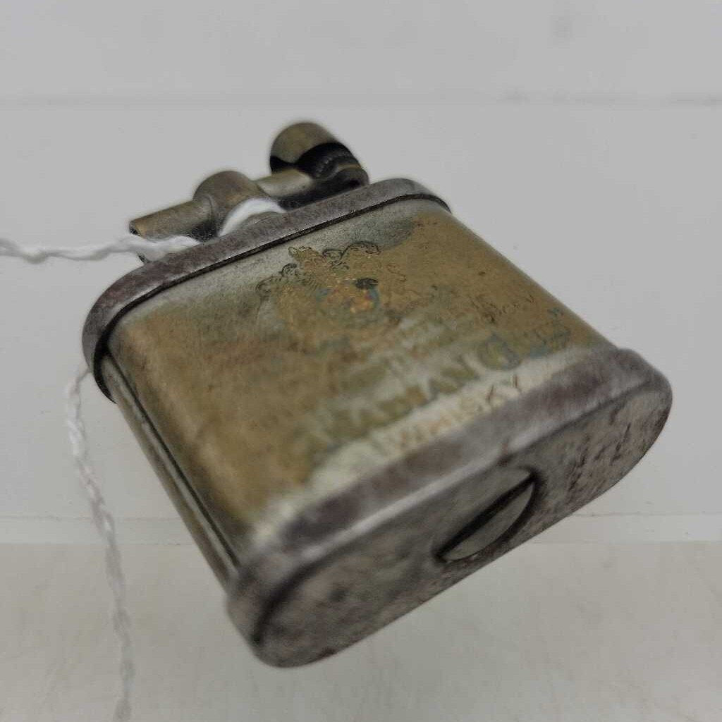 Antique Canadian Club brass Lighter (BS)
