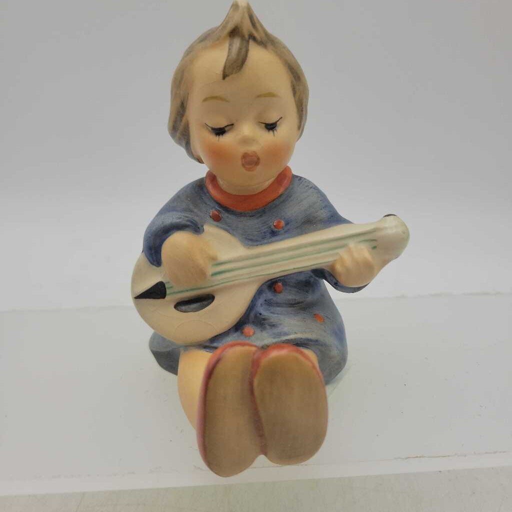 Hummel "Joyful Girl w/Mandolin" Figurine (YVO) (605)