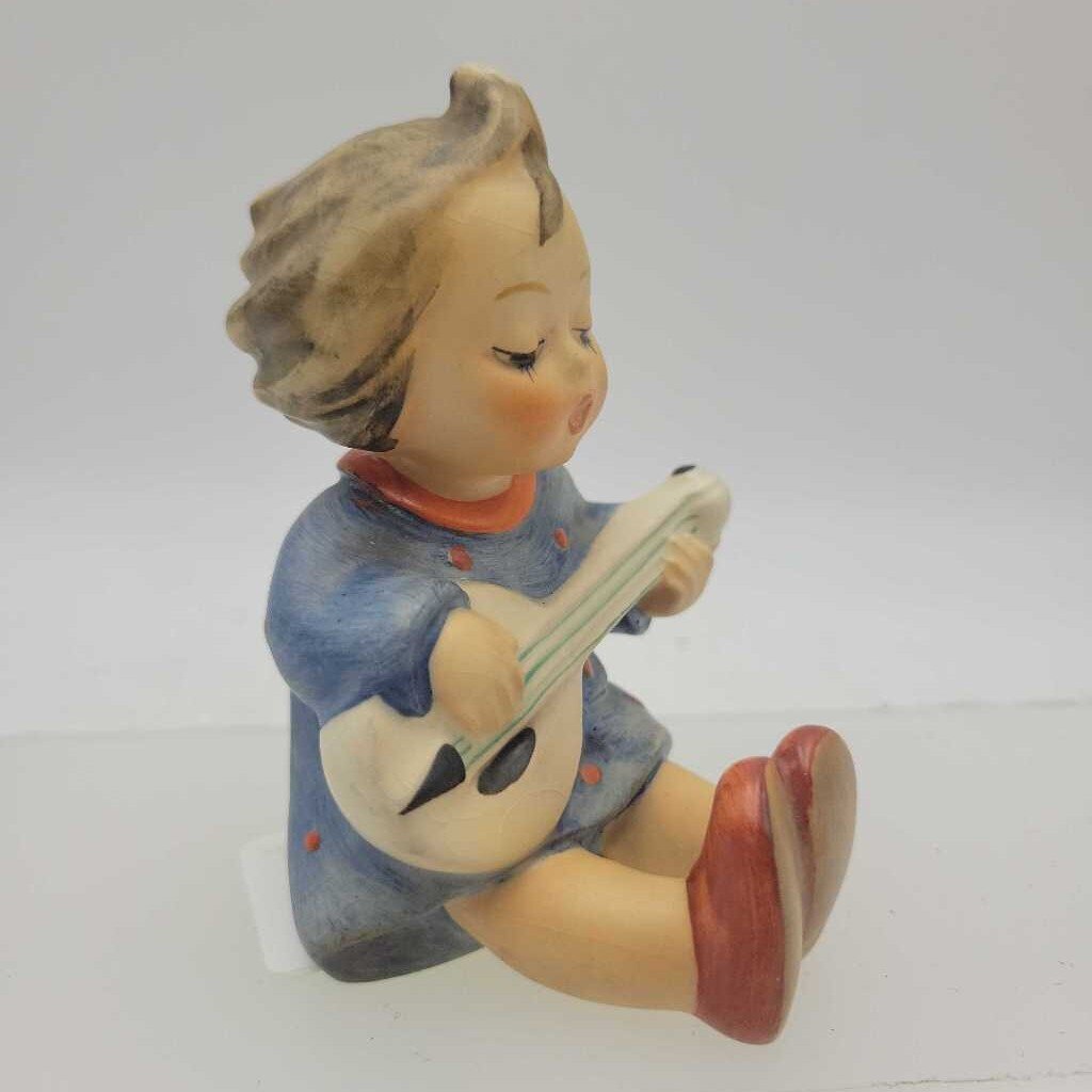 Hummel "Joyful Girl w/Mandolin" Figurine (YVO) (605)
