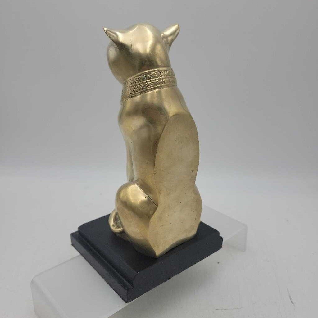 Brass Egyptian Cat Bookend (LOR)