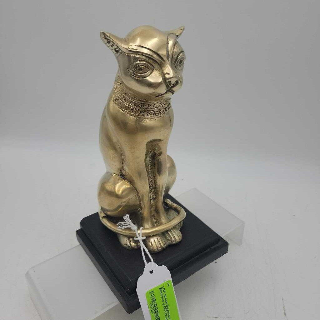 Brass Egyptian Cat Bookend (LOR)