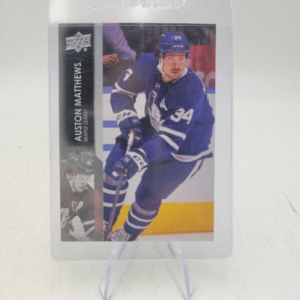2021-22 Upper Deck Hockey #418 Auston Matthews (JAS)