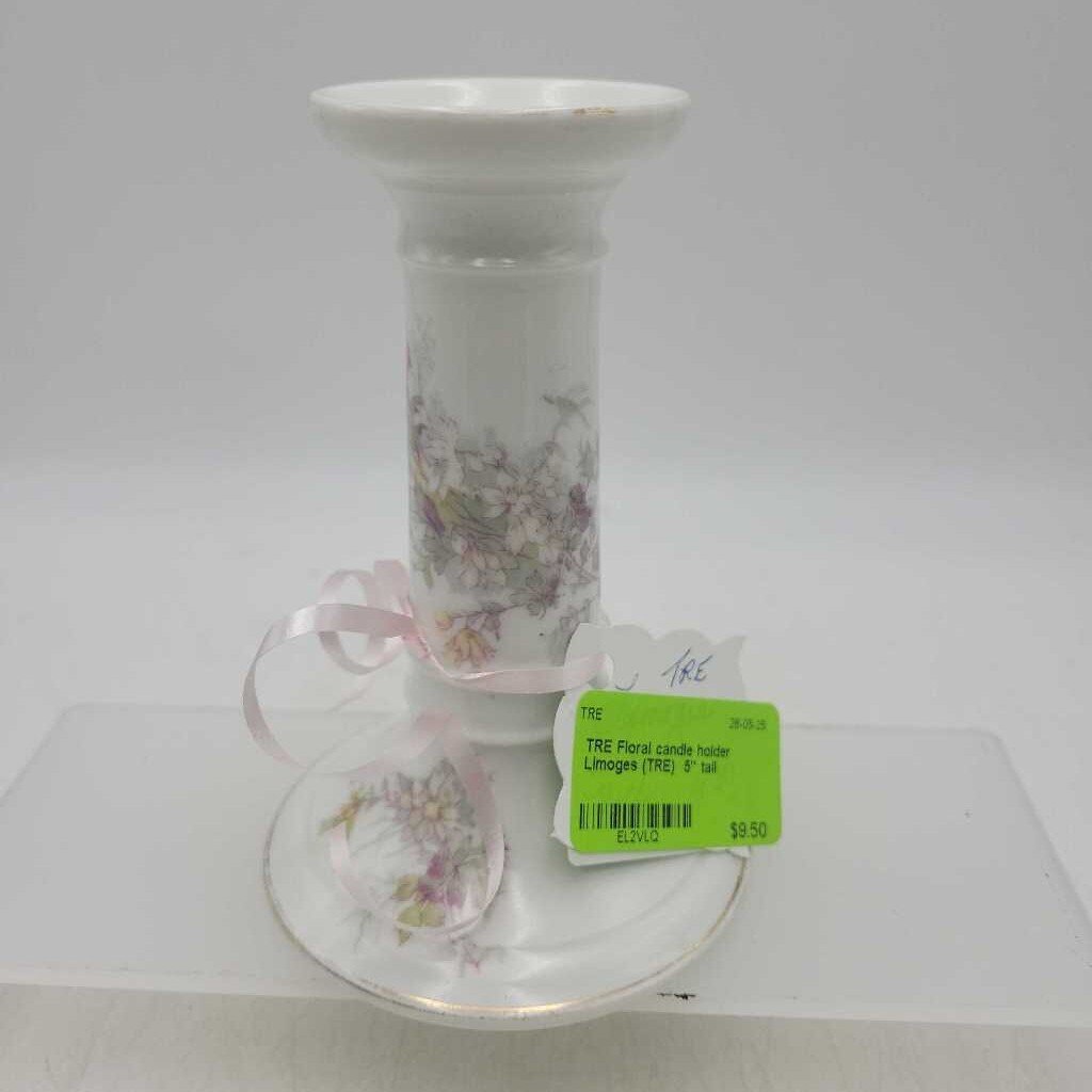 Floral candle holder Limoges (TRE)