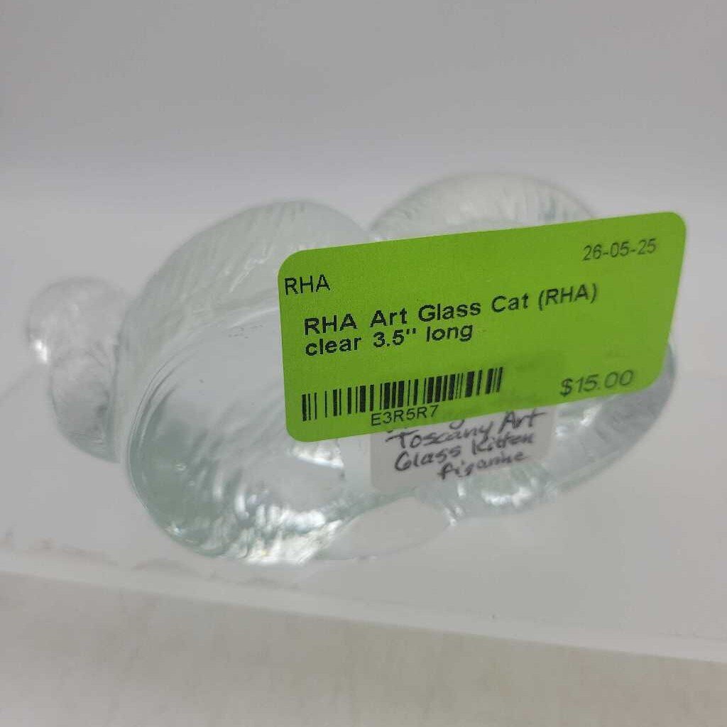 Art Glass Cat (RHA)