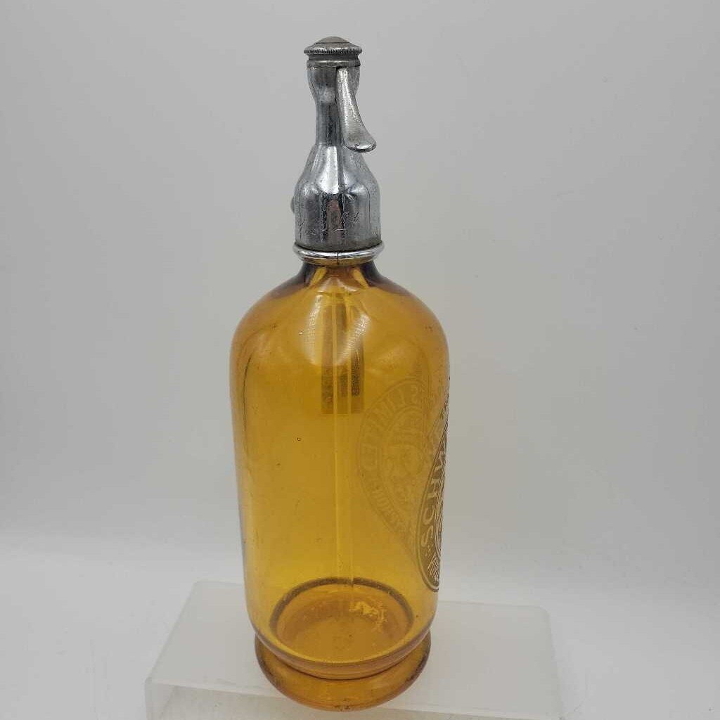 Schweppes Selzer Bottle London Matching top spigot (Jef)