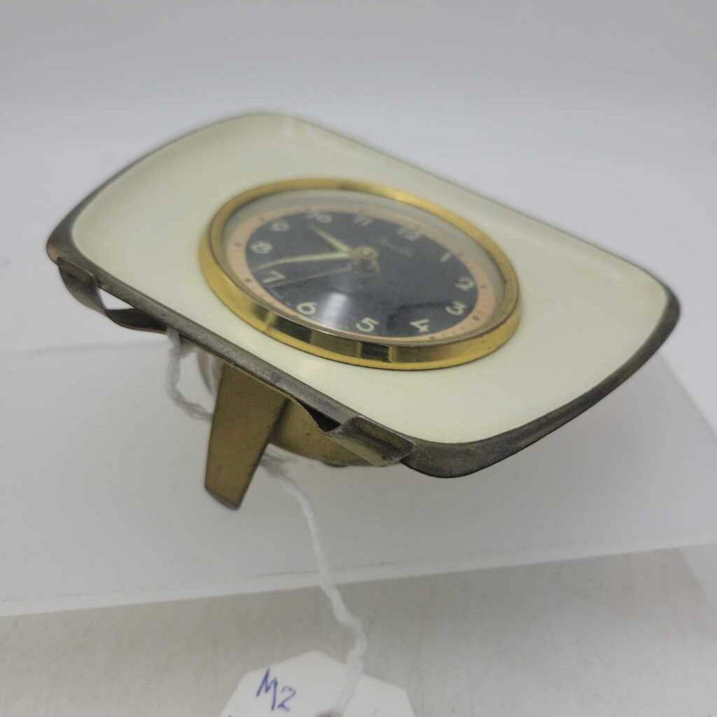 German Wind up Clock Glows in dark Working (M2) # 32