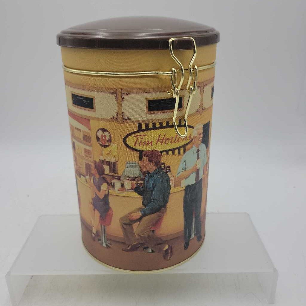 tim Hortons Gathering place Coffee Tin (JAS)
