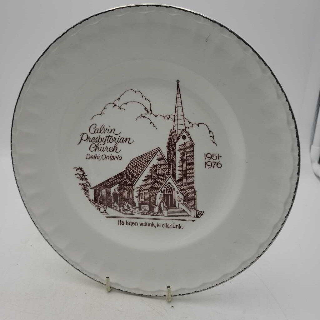 Calvin Church Delhi plate( Jas)