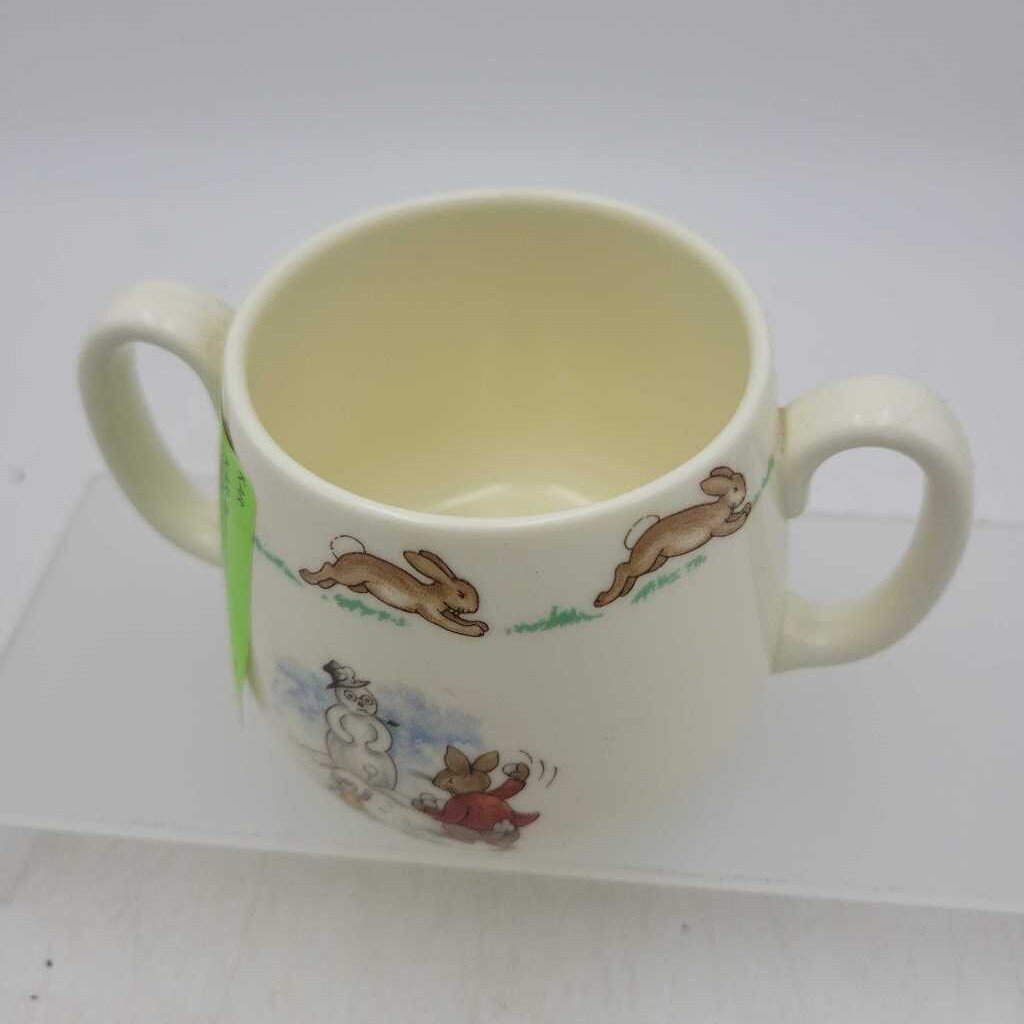 Bunnykins Double Handled cup by Royal Doulton (KAR)